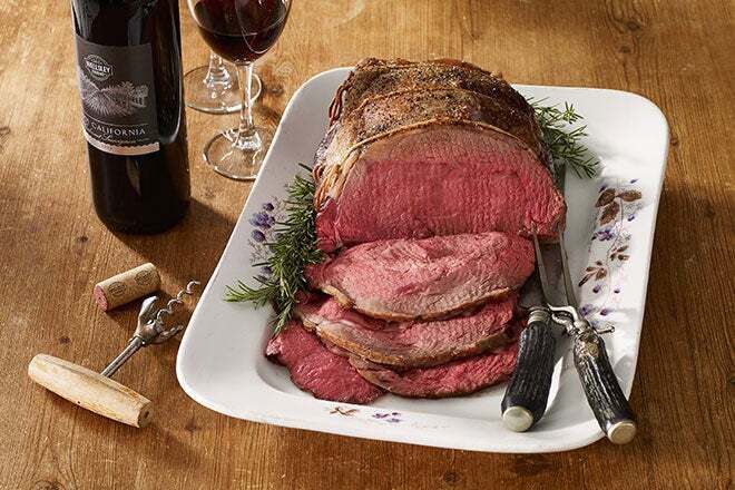 Herbed Boneless Beef Rib Eye Roast